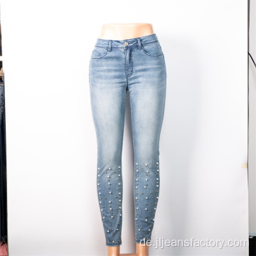 Kundenspezifische Paillettenjeans sind billig und erschwinglich